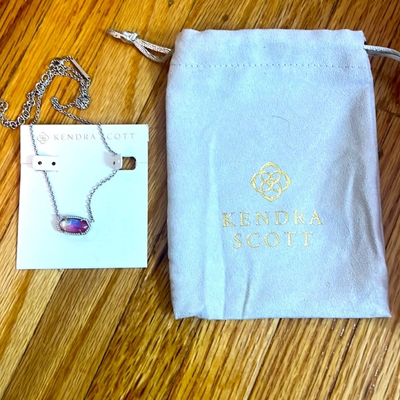 Elisa silver pendant necklace